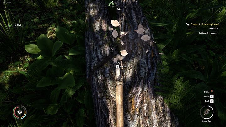 Patyki (sticks) i gałązki (branches) leżą praktycznie wszędzie - wystarczy po prostu je zbierać - Medieval Dynasty: Budowanie - jak zbudować dom? - Medieval Dynasty - poradnik do gry