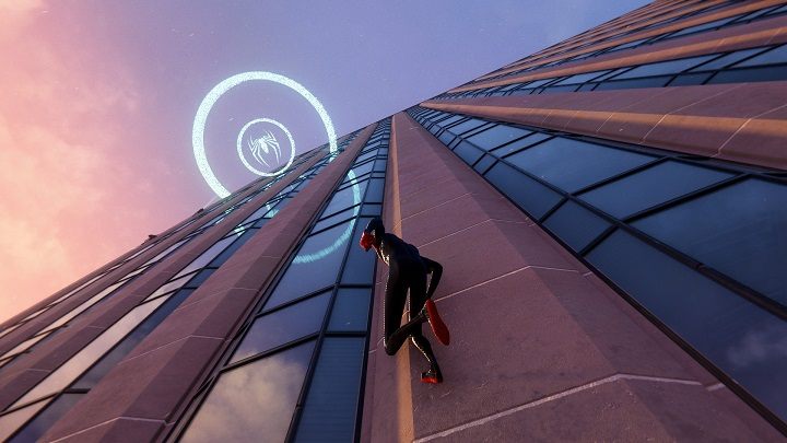 W tej dzielnicy znajdziesz wyzwanie poruszania się 2 - Spider-Man Miles Morales: Hells Kitchen - mapa, znajdźki, lokacje - Spider-Man Miles Morales - poradnik, solucja