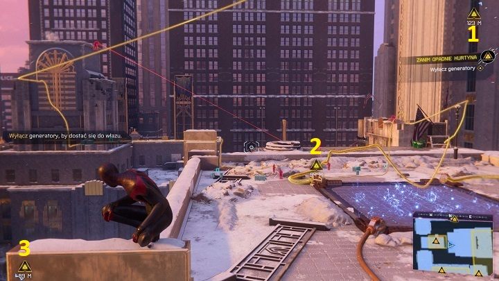 Podążaj za znacznikiem do teatru w Upper East Side - Spider-Man Miles Morales: Zanim opadnie kurtyna - solucja, opis przejścia - Spider-Man Miles Morales - poradnik, solucja