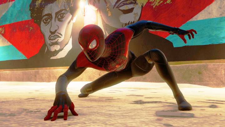 Ten kostium, Miles otrzymuje po wykonaniu 8 misji głównej - Czas działać (Time to Rally) - Spider-Man Miles Morales: Klasyczny Kostium - jak odblokować? - Spider-Man Miles Morales - poradnik, solucja