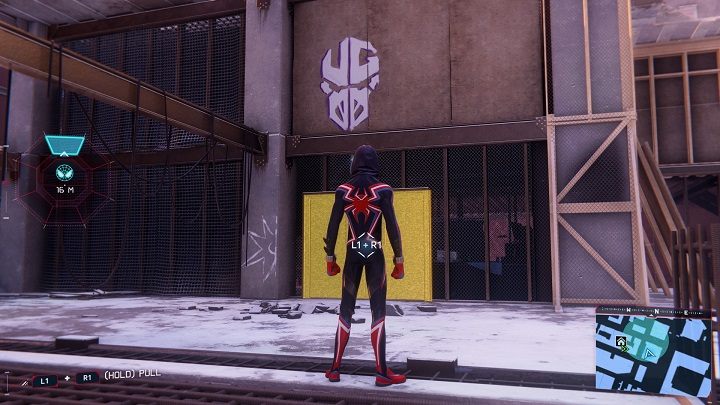 3) Kolejna skrytka znajduje się niedaleko domu Milesa - Spider-Man Miles Morales: Skrytki Undergroundu - wszystkie lokacje, lista - Spider-Man Miles Morales - poradnik, solucja