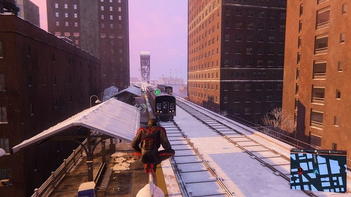 W Harlemie ukryta została jedna kapsuła czasu, znajdziesz ją między wagonami metra - Spider-Man Miles Morales: Kapsuły czasu - wszystkie lokacje, lista - Spider-Man Miles Morales - poradnik, solucja