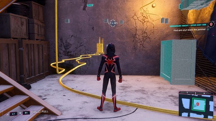 Przeskanuj otoczenie i podążaj za kablami - Spider-Man Miles Morales: Kryjówki Undergroundu - wszystkie lokacje, lista - Spider-Man Miles Morales - poradnik, solucja