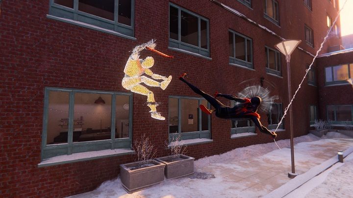 W wyzwaniu walki 3 - Spider-Man Miles Morales: Wyzwania walki - wszystkie wyzwania - Spider-Man Miles Morales - poradnik, solucja