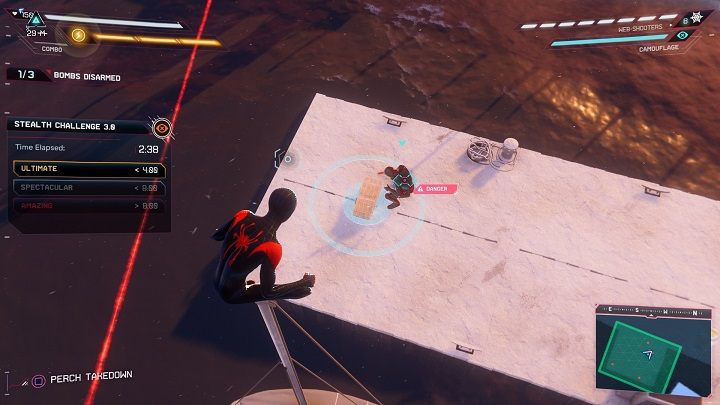 Wyzwanie skradania 3 - Spider-Man Miles Morales: Wyzwania skradania się - wszystkie wyzwania - Spider-Man Miles Morales - poradnik, solucja