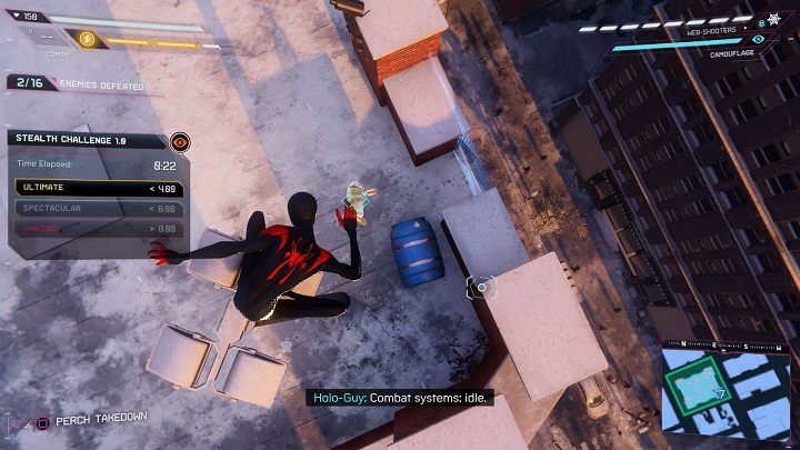 W tej dzielnicy znajdziesz wyzwanie skradania się 1 - Spider-Man Miles Morales: Upper East Side - mapa, znajdźki, lokacje - Spider-Man Miles Morales - poradnik, solucja