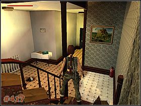 Na końcu korytarza znajdziesz Małą Apteczkę - [Misja 22] Von Croys Apartment | Tomb Raider The Angel of Darkness - Tomb Raider: The Angel of Darkness - poradnik do gry