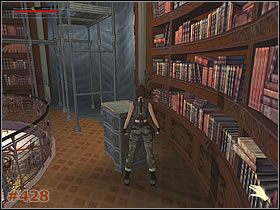 Po rozmowie przejdź przez drzwi zlokalizowane dokładnie naprzeciwko Boucharda - [Misja 23] The Monstrum Crimescene (cz.1) | Tomb Raider The Angel of Darkness - Tomb Raider: The Angel of Darkness - poradnik do gry