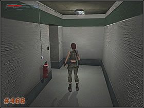 Wróć do pierwszego pomieszczenia i zajrzyj do obu szafek - znajdziesz Naboje Scorpion X (x2) - [Misja 24] The Strahov Fortress (cz.2) | Tomb Raider The Angel of Darkness - Tomb Raider: The Angel of Darkness - poradnik do gry