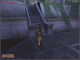 Zaraz potem do sali wskoczą przerośnięte robaki [#482] - łącznie pojawi się ich w okolicy 9 sztuk - [Misja 25] The Bio-Research Facility (cz.1) | Tomb Raider The Angel of Darkness - Tomb Raider: The Angel of Darkness - poradnik do gry