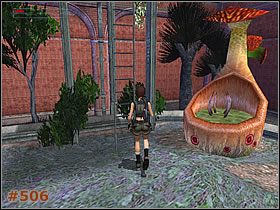 To wielka, wielopoziomowa sala z trójką strażników - dwóch z nich posiada potrzebne Tobie przepustki (musisz znaleźć trzy) - [Misja 25] The Bio-Research Facility (cz.3) | Tomb Raider The Angel of Darkness - Tomb Raider: The Angel of Darkness - poradnik do gry