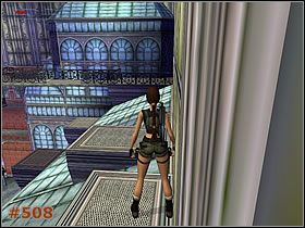 Wyjdź nią na górę i dalej kładką w lewo, w górę po schodach [#507] - [Misja 25] The Bio-Research Facility (cz.3) | Tomb Raider The Angel of Darkness - Tomb Raider: The Angel of Darkness - poradnik do gry