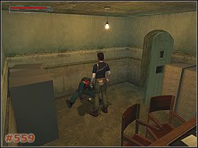 Wróć teraz na początek poziomu, do miejsca z budką strażnika - [Misja 27] Maximum Containment Area (cz.1) | Tomb Raider The Angel of Darkness - Tomb Raider: The Angel of Darkness - poradnik do gry