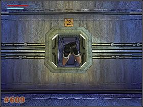 Wróć po schodach w dół i na windę - [Misja 28] Aquatic Research Area (cz.2) | Tomb Raider The Angel of Darkness - Tomb Raider: The Angel of Darkness - poradnik do gry
