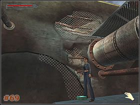 Teraz przejdź w stronę drugiej części wagonu - [Misja 05] Parisian Ghetto - Ulice i okolice (cz.1) - Tomb Raider: The Angel of Darkness - poradnik do gry