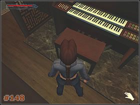 Nie zeskakuj na dół, tylko chwyć się znowu ścianki i przejdź do balkoniku [#147] - [Misja 07] Parisian Ghetto - Kanały, Kościół i dobicie targu (cz.1) - Tomb Raider: The Angel of Darkness - poradnik do gry