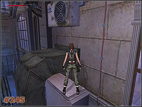 Idź chwilę przed siebie, aż dotrzesz do zakrętu w lewo - [Misja 12] Louvre Galleries (cz.1) | Tomb Raider The Angel of Darkness - Tomb Raider: The Angel of Darkness - poradnik do gry