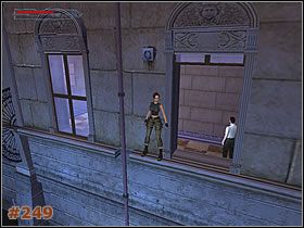 Inaczej nie starczy Ci sił, by dojść do samego końca, czyli półki na sąsiednim budynku - [Misja 12] Louvre Galleries (cz.2) | Tomb Raider The Angel of Darkness - Tomb Raider: The Angel of Darkness - poradnik do gry