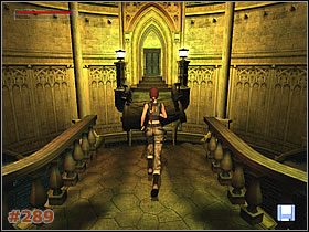 Rozejrzyj się po okolicy i zastrzel pierwszego nietoperza - [Misja 14] Tomb of Ancients | Tomb Raider The Angel of Darkness - Tomb Raider: The Angel of Darkness - poradnik do gry