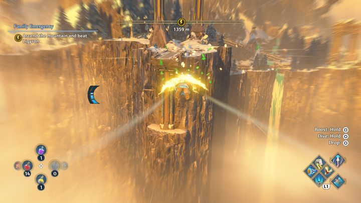 Zawsze próbuj iść drogą, która nie jest mocno ośnieżona - Immortals Fenyx Rising: Sprawa rodzinna - solucja, opis przejścia - Immortals Fenyx Rising - poradnik do gry