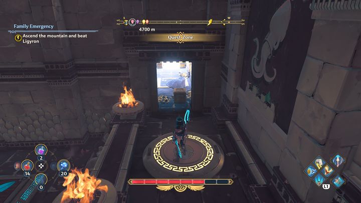 Znajdziesz dzięki temu się w środku pomieszczenia - Immortals Fenyx Rising: Sprawa rodzinna - solucja, opis przejścia - Immortals Fenyx Rising - poradnik do gry