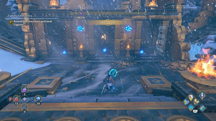 Po aktywacji wszystkich przycisków, 3 perły będą dostępne - Immortals Fenyx Rising: Sprawa rodzinna - solucja, opis przejścia - Immortals Fenyx Rising - poradnik do gry