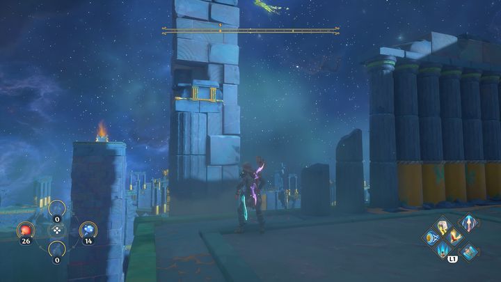 Idąc dalej, zobaczysz skrzynię, która wydaje się niedostępna - Immortals Fenyx Rising: Dzień sądu - solucja, opis przejścia - Immortals Fenyx Rising - poradnik do gry