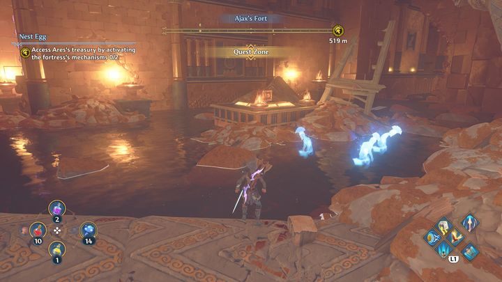 Sposobów na rozwiązanie zagadki jest kilka - Immortals Fenyx Rising: Jajo z gniazda - solucja, opis przejścia - Immortals Fenyx Rising - poradnik do gry