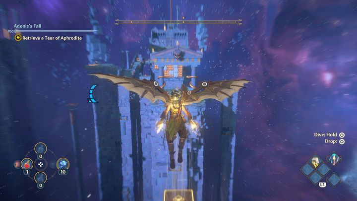 Kolejny sposób to korzystanie ze swoich skrzydeł - Immortals Fenyx Rising: Eksploracja - Immortals Fenyx Rising - poradnik do gry