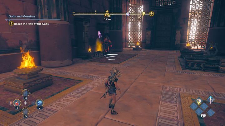 W środku znajdować się będzie jeden z potężniejszych przeciwników, uważaj na jego ataki, oraz na pomoc pobliskich przeciwników - Immortals Fenyx Rising: Epicka skrzynia (Niszczycielskie Skały) - jak zdobyć - Immortals Fenyx Rising - poradnik do gry