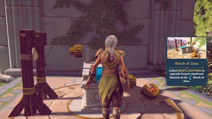 Atlas Zeusa służy głównie do tego, aby podnosić maksymalny poziom wytrzymałości twojej postaci - Immortals Fenyx Rising: Siedziba Bogów - Immortals Fenyx Rising - poradnik do gry