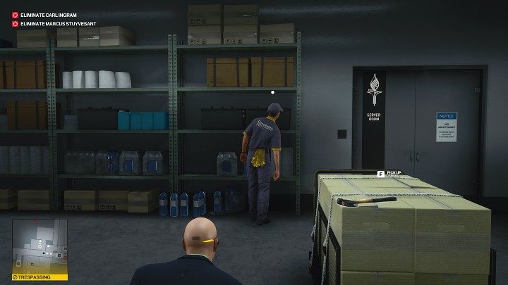 W środku znajdziesz pracownika obsługi pięter - Hitman 3: Najlepsze przebrania, Dubaj (Burj Al-Ghazali) - Hitman 3 - poradnik, solucja