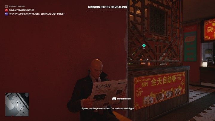 Spotkasz tam Augusta Pritcharda, który przyjechał na wycieczkę po obiekcie ICA - Hitman 3: Certainty Principle - Chongqing, zadania fabularne, solucja - Hitman 3 - poradnik, solucja