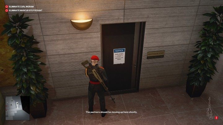 Wyjdź z serwerowni i skręć w prawo - Hitman 3: Carl Ingram - jak zabić? Dubaj, solucja - Hitman 3 - poradnik, solucja