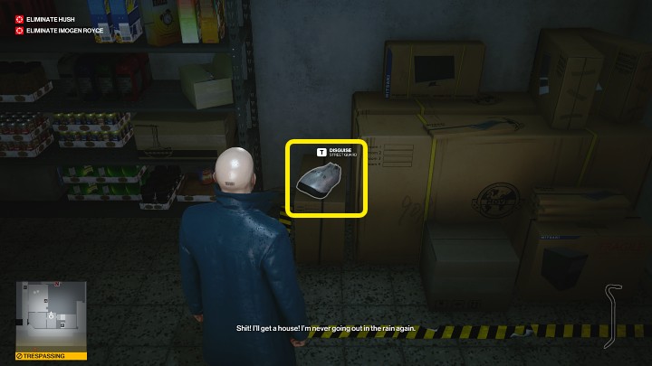 Pomieszczenie nie jest strzeżone więc nie musisz się niczego obawiać - Hitman 3: Chongqing - Najlepsze przebrania - Hitman 3 - poradnik, solucja