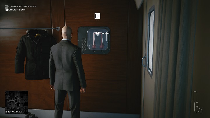 Jeśli zdecydujesz się zastrzelić Arthura Edwardsa, będziesz musiał manualnie zatrzymać pociąg, by aktywować zakończenie gry Hitman 3 - Hitman 3: Arthur Edwards - jak zabić? Carpathian Mountains, solucja - Hitman 3 - poradnik, solucja
