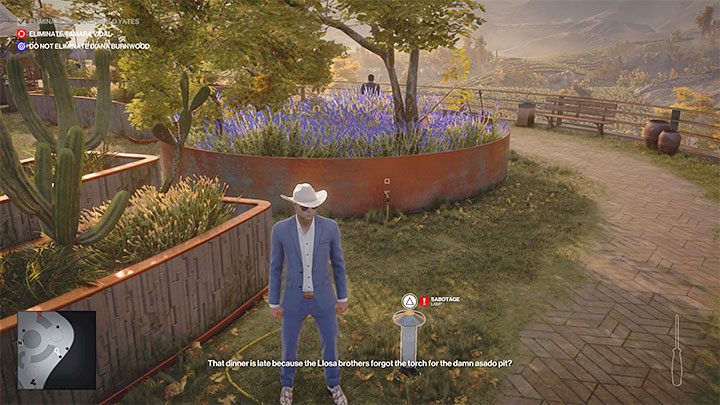 Wariant ten zakłada sabotowanie jednej z lamp w połączeniu z rozlaniem w pobliżu wody - Hitman 3: Tamara Vidal - jak zabić? Mendoza, solucja, opis przejścia - Hitman 3 - poradnik, solucja