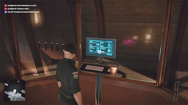 Drugi wariant zakłada zdalne otwarcie drzwi lodówki - Hitman 3: Bariera laserowa/Laser grid - jak wyłączyć? - Hitman 3 - poradnik, solucja
