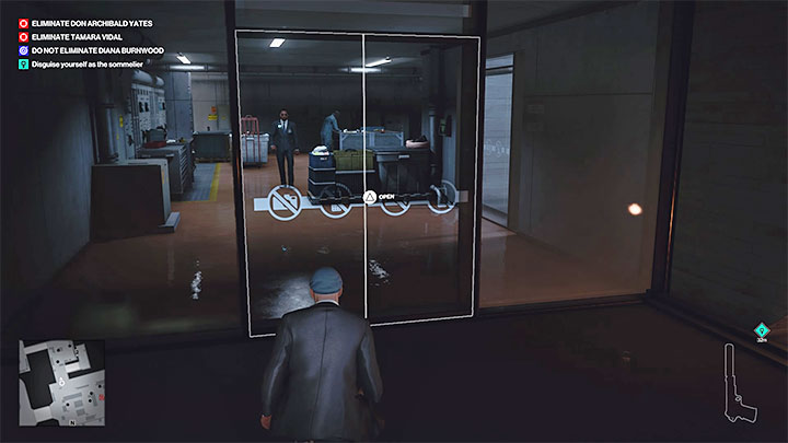 To pierwszy główny cel opisywanej misji fabularnej - Hitman 3: Closing Statement, Mendoza - solucja, opis przejścia, jak odblokować? - Hitman 3 - poradnik, solucja