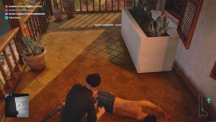 Zadbaj o to żeby w głównym pomieszczeniu nie było żadnych ciał - Hitman 3: Closing Statement, Mendoza - solucja, opis przejścia, jak odblokować? - Hitman 3 - poradnik, solucja