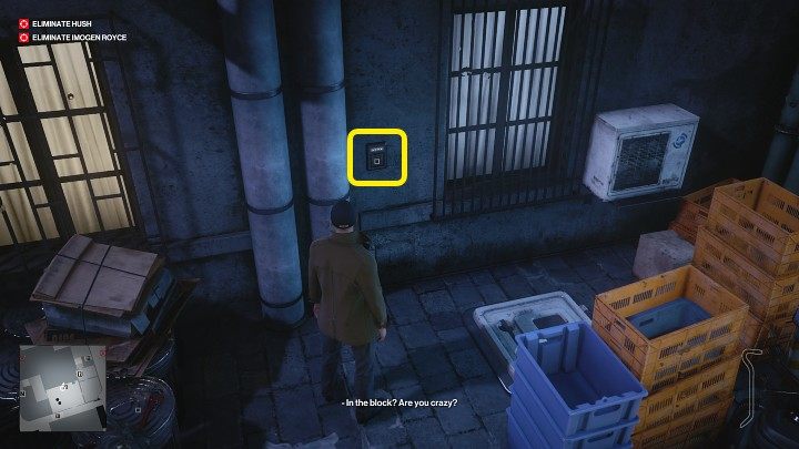 W zaułku pomiędzy budynkiem schroniska, a salonem gier Arcade znajdziesz tajny właz, który otwiera przejście do szybu wentylacyjnego tajnej placówki ICA - Hitman 3: Kody do sejfów, zamków elektronicznych - lista wszystkich - Hitman 3 - poradnik, solucja