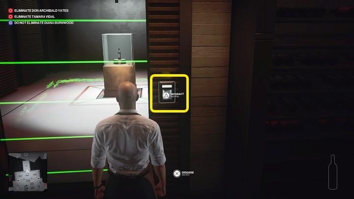 Lodówkę w której chłodzi się niezwykle cenne wino 1945 Grand Paladin otworzysz kodem 1945 - Hitman 3: Kody do sejfów, zamków elektronicznych - lista wszystkich - Hitman 3 - poradnik, solucja