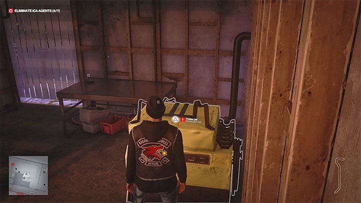 Obok pomieszczenia do uprawy roślin (punkt 56 na mapie) znajduje się maszyna do zraszania (Sprinkler Unit) - Hitman 3: Agent Rhodes - jak zabić? (The Veteran) - Berlin, solucja - Hitman 3 - poradnik, solucja