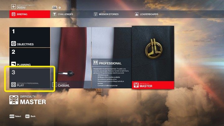 W grze Hitman 3 można zmienić poziom trudności przed przystąpieniem do wykonywania określonej misji - Hitman 3: Poziomy trudności - rodzaje, różnice - Hitman 3 - poradnik, solucja