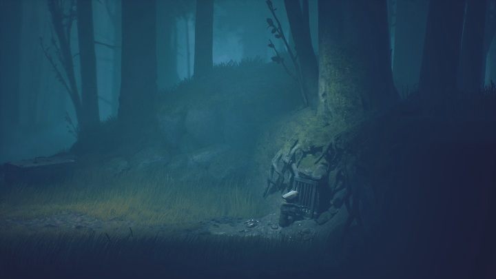 Idąc dalej zobaczysz teren, który na pierwszy rzut oka może wydawać się nie do przejścia - Little Nightmares 2: Droga przez las - solucja, opis przejścia - Little Nightmares 2 - poradnik do gry
