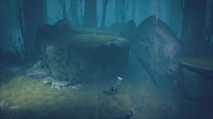 Aby przedostać się dalej potrzebujesz dostać się do wisielczej pętli - Little Nightmares 2: Droga przez las - solucja, opis przejścia - Little Nightmares 2 - poradnik do gry