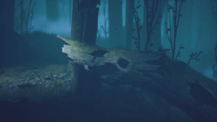 Wskocz w konar i zjedź w dół, aby dostać się do kolejnej części lasu - Little Nightmares 2: Droga przez las - solucja, opis przejścia - Little Nightmares 2 - poradnik do gry