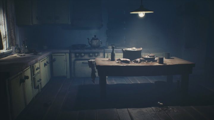 Po wejściu do domu trafisz do kuchni - Little Nightmares 2: Domek w lesie - solucja, opis przejścia - Little Nightmares 2 - poradnik do gry