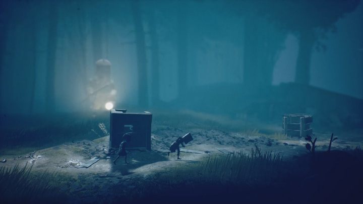 Ponownie musisz chować się za skrzyniami - Little Nightmares 2: Ucieczka przed myśliwym - solucja, opis przejścia - Little Nightmares 2 - poradnik do gry