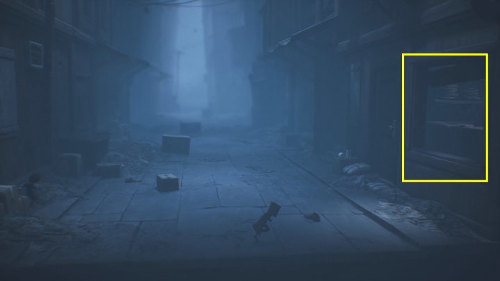 Zobaczysz ulicę, na której jednak nie będzie nic wartego twojej uwagi - Little Nightmares 2: Droga do domu dziecka - solucja, opis przejścia - Little Nightmares 2 - poradnik do gry